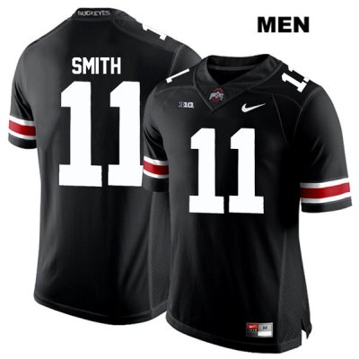 Men's NCAA Ohio State Buckeyes Tyreke Smith #11 College Stitched Authentic Nike White Number Black Football Jersey QS20J54RO